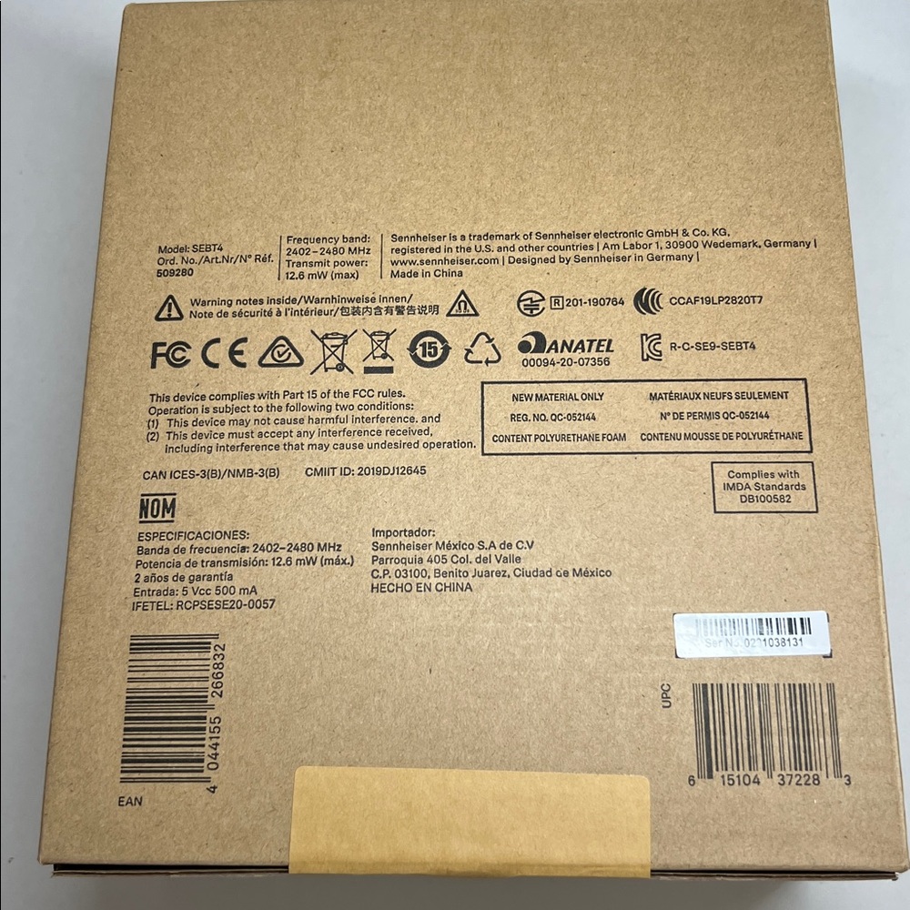 Sennheiser HD 450SE Wireless Headphones - Picture 15 of 16